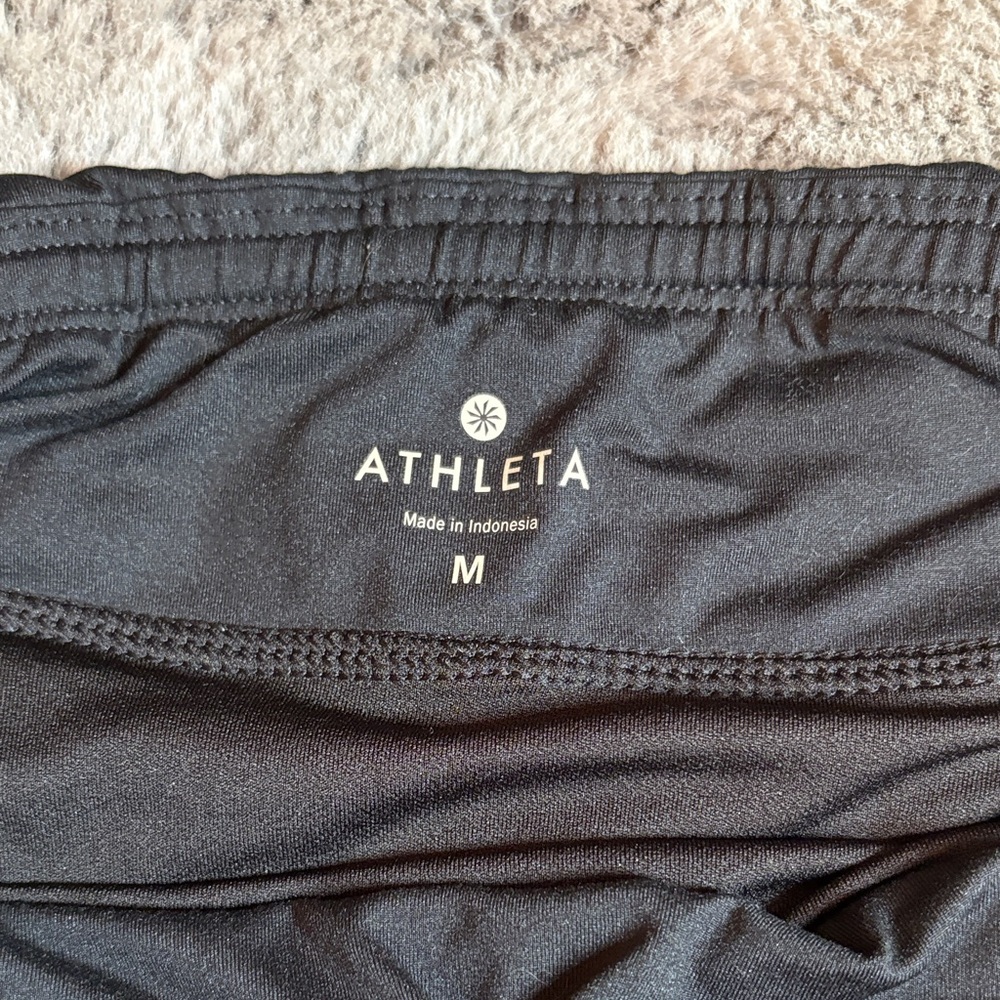 Athleta Black Athletic Shorts - Picture 3 of 4